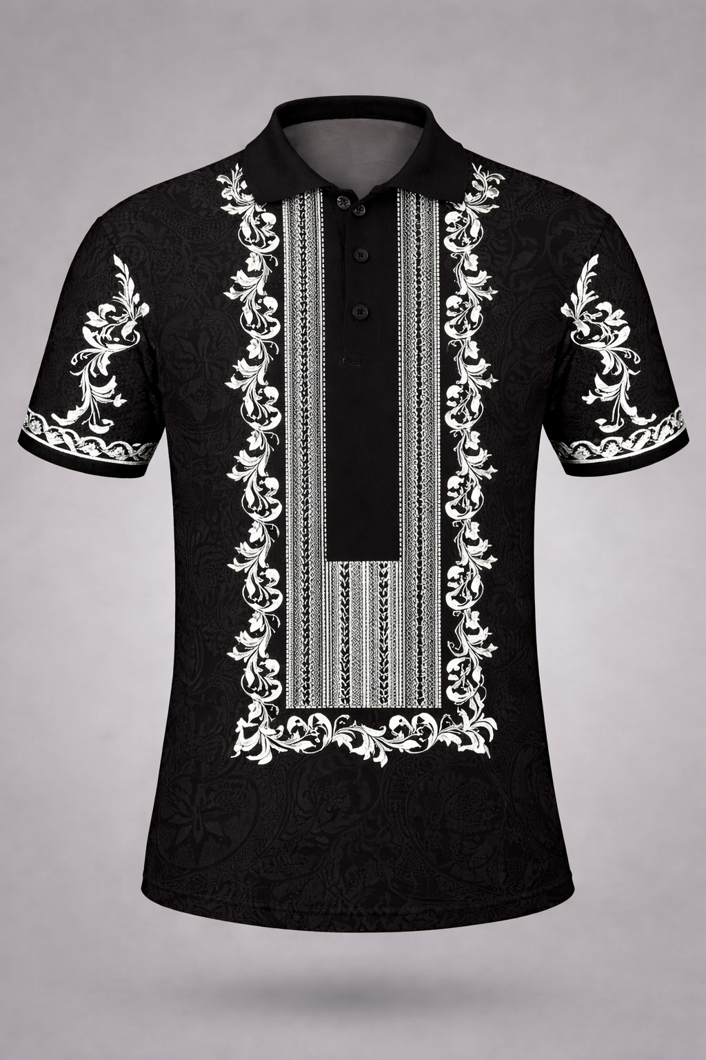 Barong Polo Shirt Black